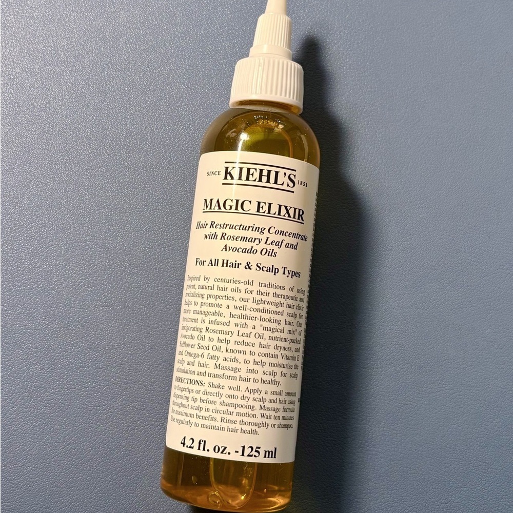 Kiehl's Magic Elixir Hair Restructuring Concentrate Oil 4.2 Oz/125 mL New